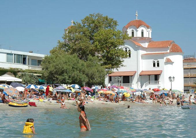 Ferienwohnung Smell Sea Paralía Exterior foto